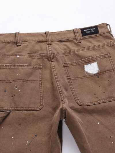 Men's Washed Bootcut Cargo Jeans - Damned Threads